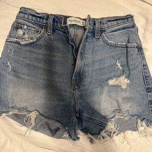 Abercrombie jean high waste